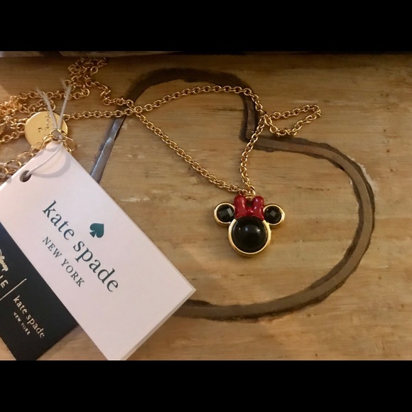 kate spade Jewelry Kate Spade Disney X Minnie Mouse Necklace Poshmark